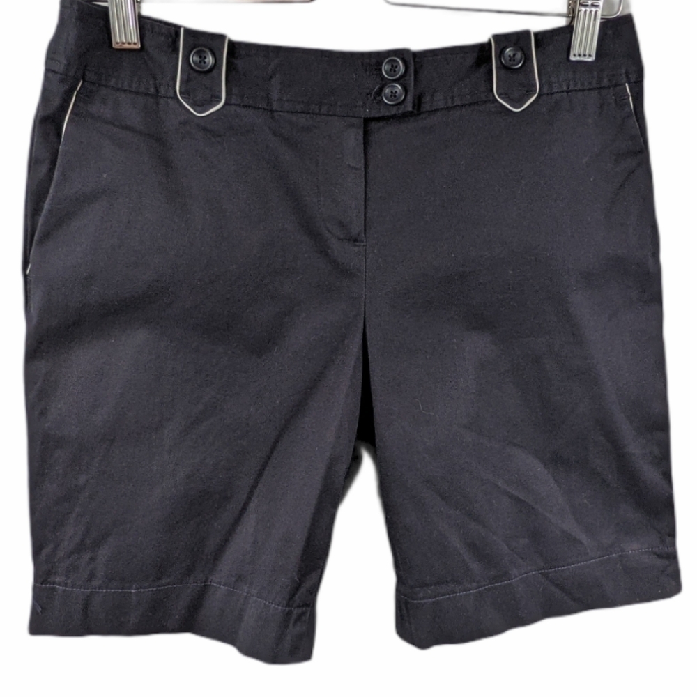 Loft Petites Double Button Chino Short w/Piping 6P